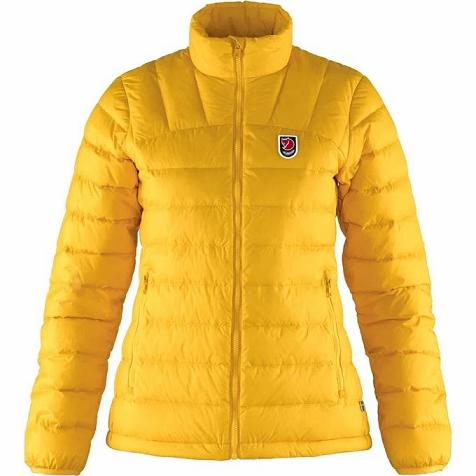 Fjallraven Expedition Down Jacket Yellow Singapore For Women (SG-706333)